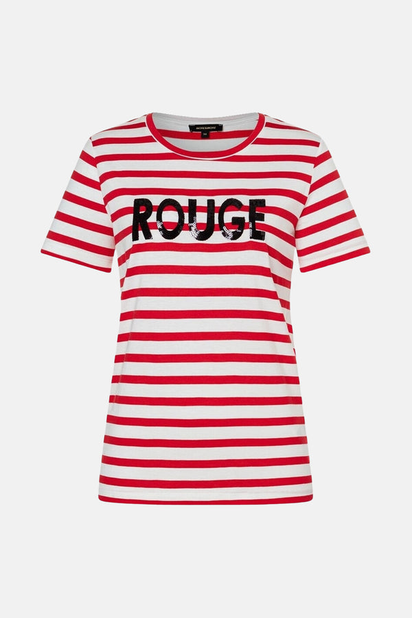T-shirt (manches courtes) Rouge - MORE & MORE