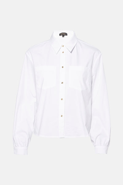 Chemisier (manches longues) Blanc - MORE & MORE