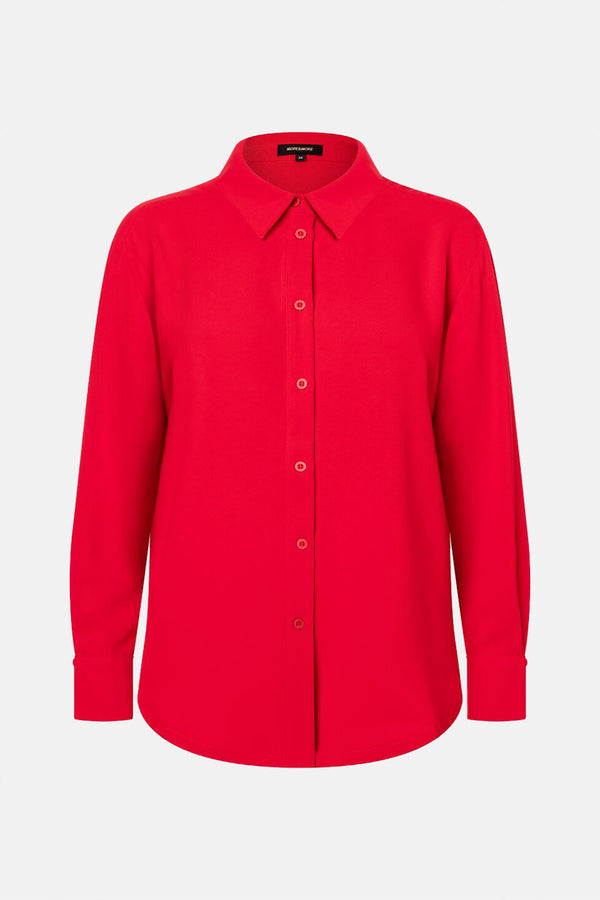 Chemisier (manches longues) Rouge - MORE & MORE