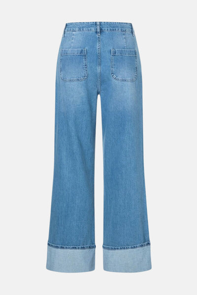 Jeans wide LIGHT BLUE DENIM - More & More