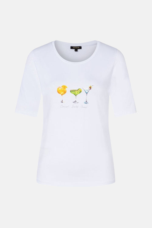 T-shirt (manches courtes) Blanc - More & More