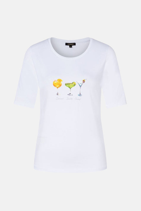 T-shirt (korte mouwen) Wit - More & More