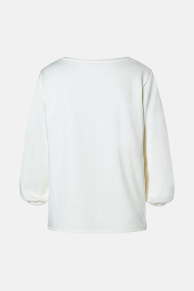 Sweater met ronde hals Wit - MORE & MORE