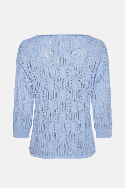 Trui met ronde hals Blauw - MORE & MORE