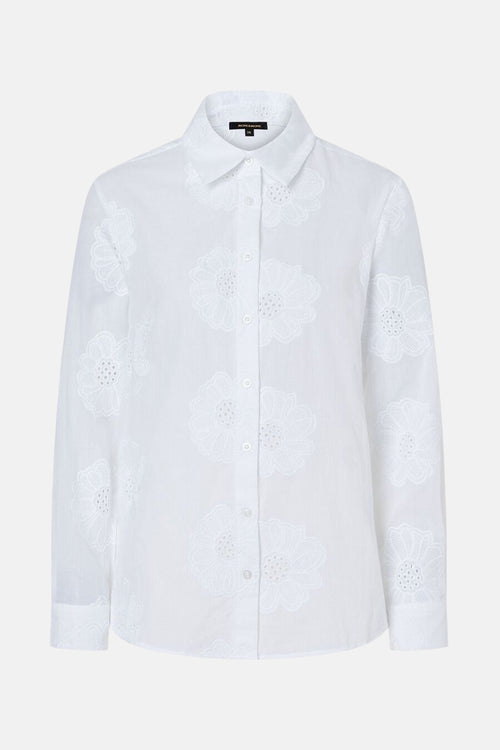 Chemisier (manches longues) Blanc - MORE & MORE