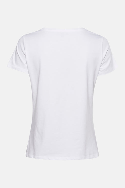 T-shirt (korte mouwen) Wit - MORE & MORE
