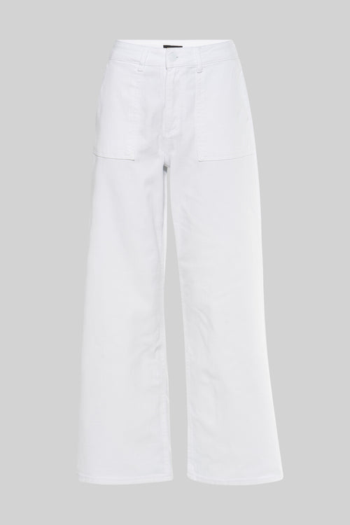 Jeans wide WHITE DENIM - More & More