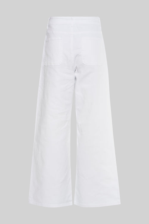 Jeans wide WHITE DENIM - More & More
