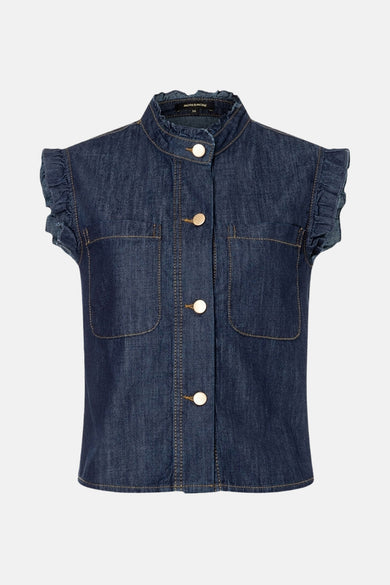 Chemisier - Dark blue denim