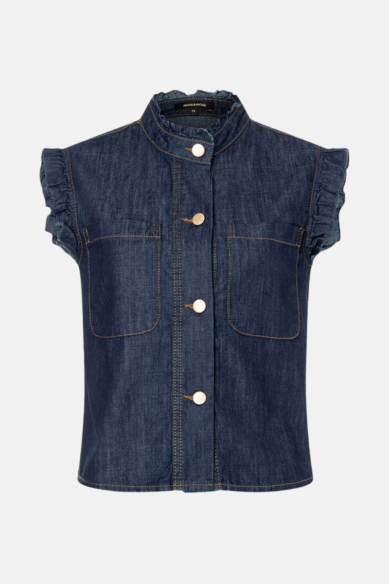 Chemisier - Dark blue denim