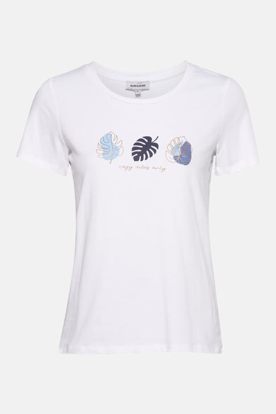 T-shirt met korte mouwen - wit