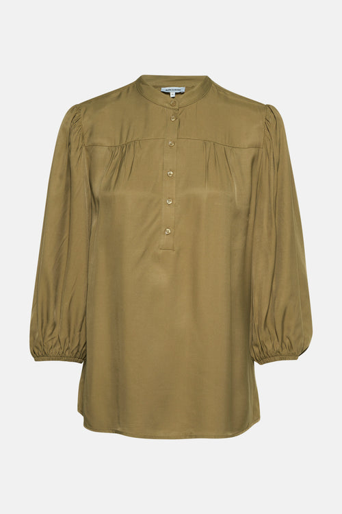 Blouse (lange mouwen) Groen - More & More