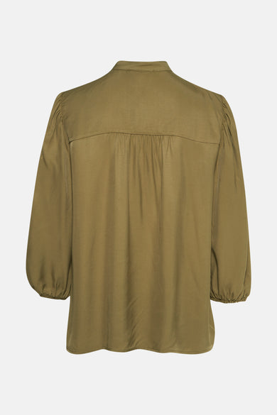 Blouse à manches longues - vert