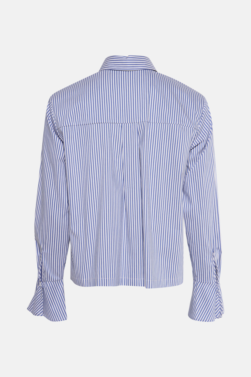 Hemd met lange mouwen - blauw