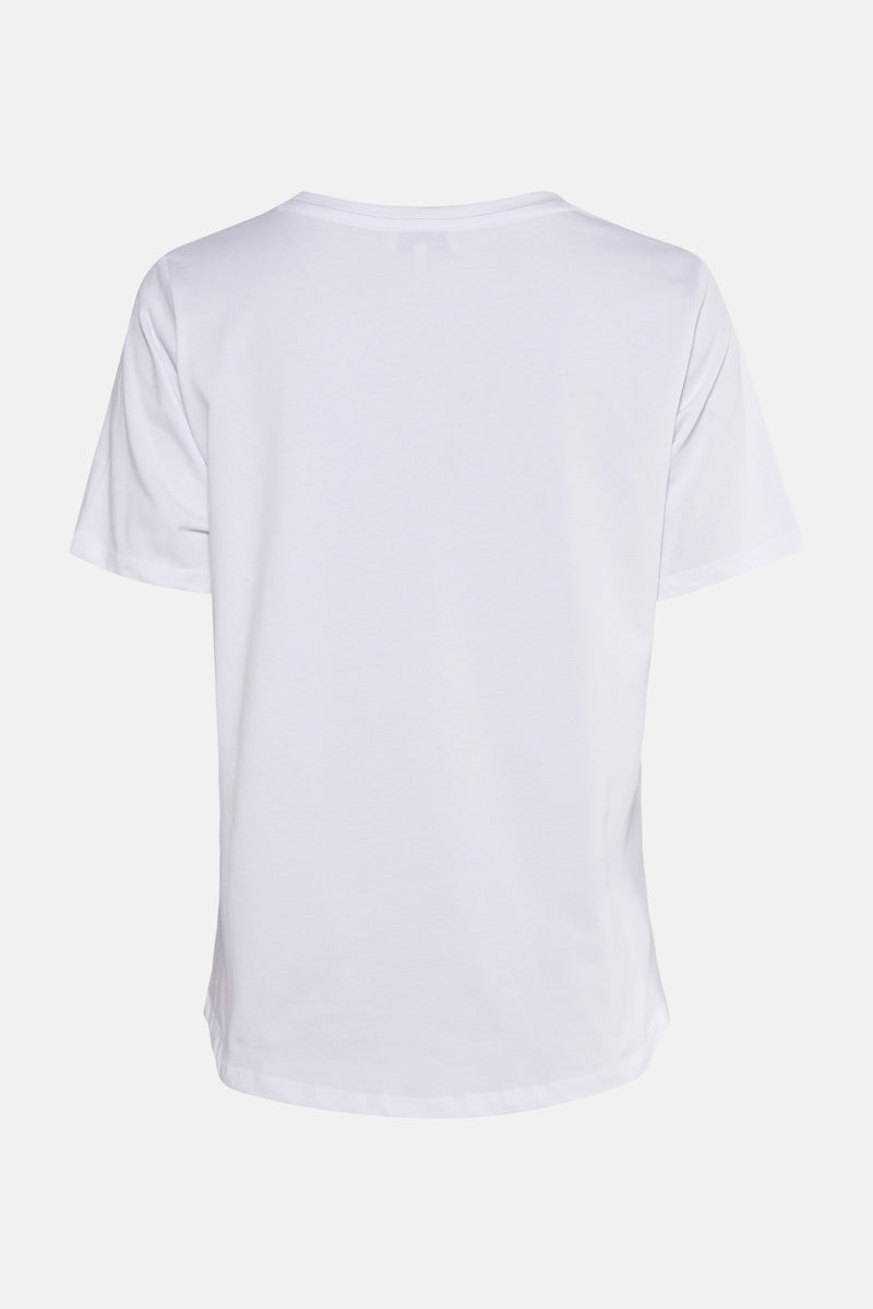 T-shirt met korte mouwen - wit