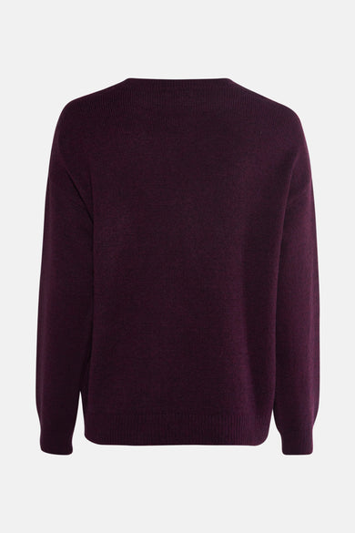 Pull met ronde hals - multicolor