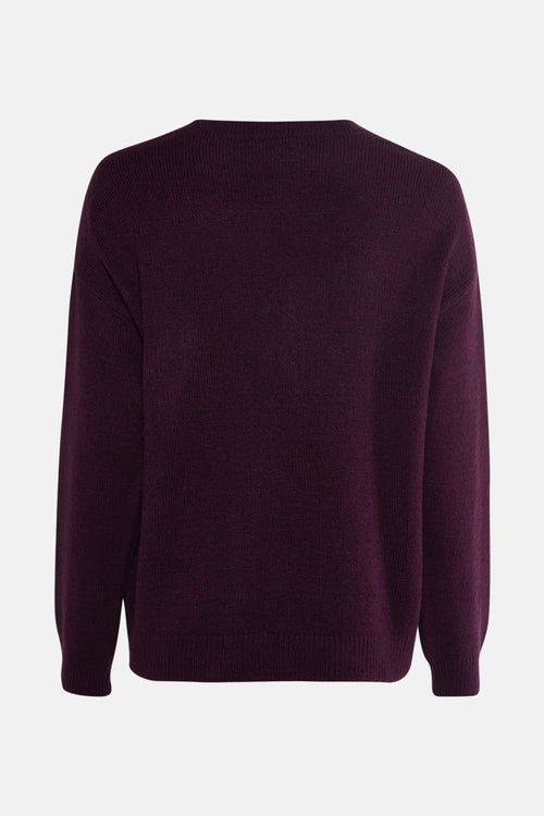 Pull met ronde hals - multicolor