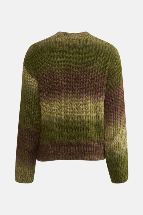 Pull met ronde hals - Groen
