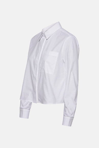 Hemd met lange mouwen - wit