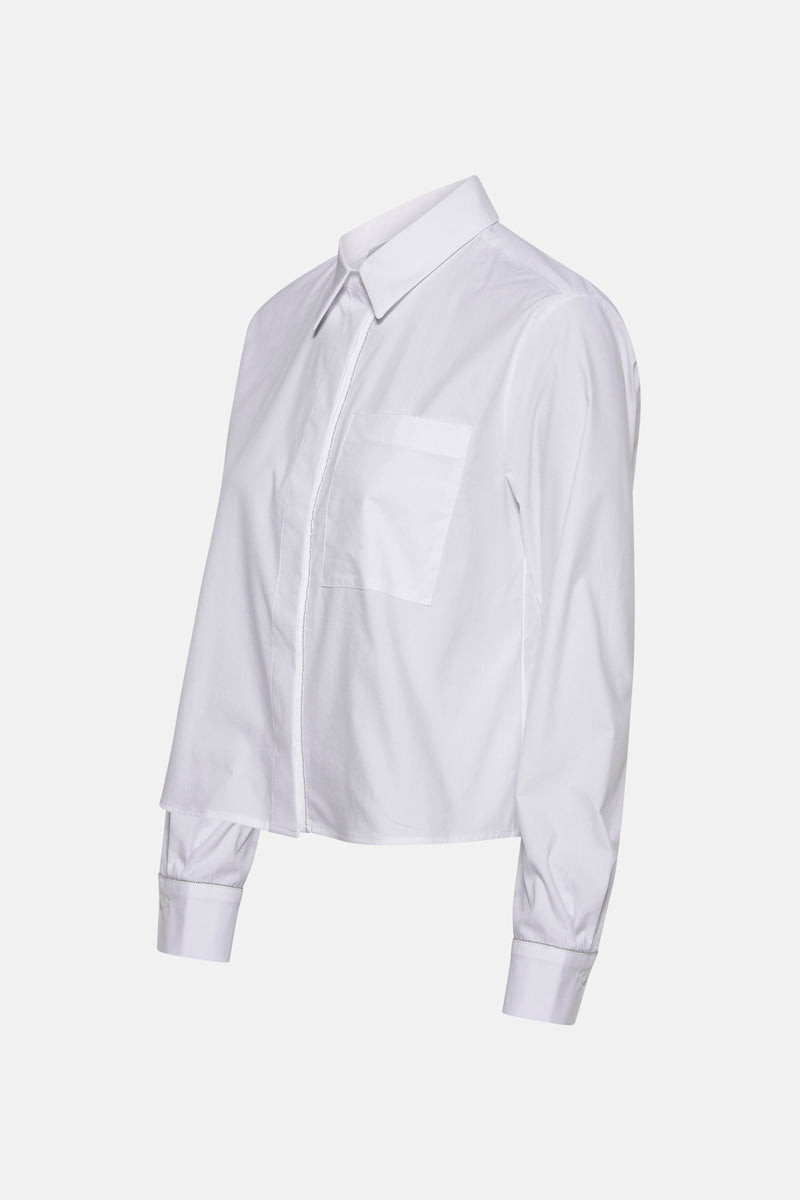 Hemd met lange mouwen - wit