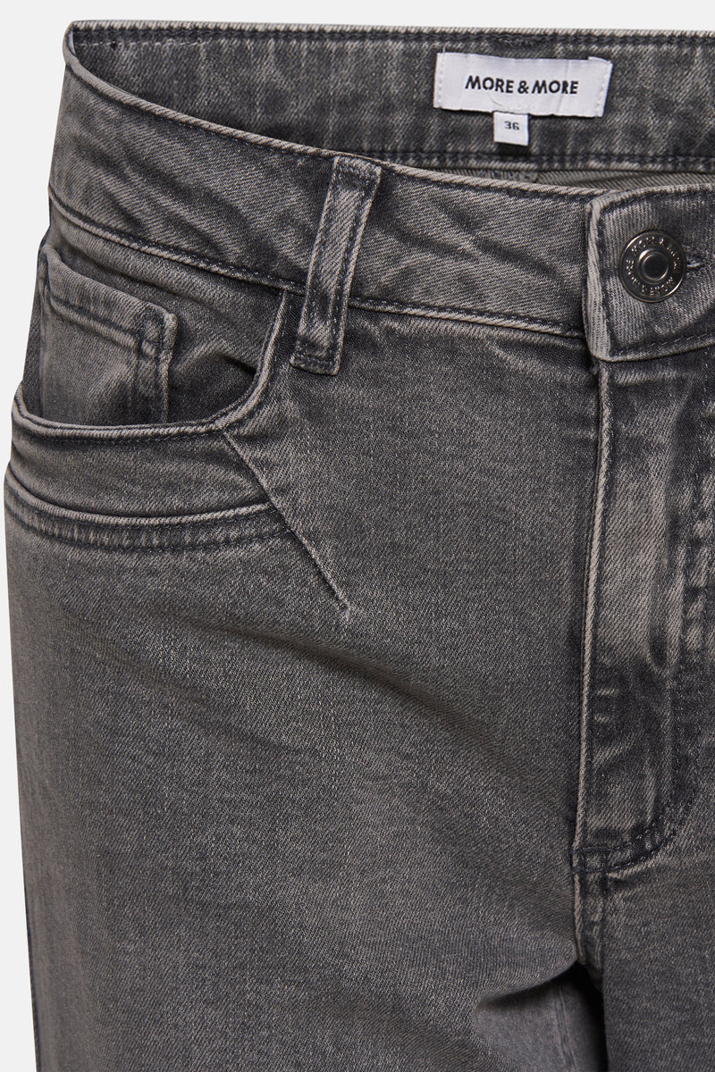 Jeans - mid grey denim
