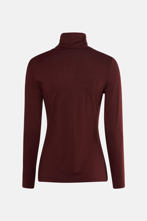 T-shirt met lange mouwen - bruin