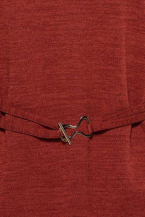 T-shirt à manches longues - brique