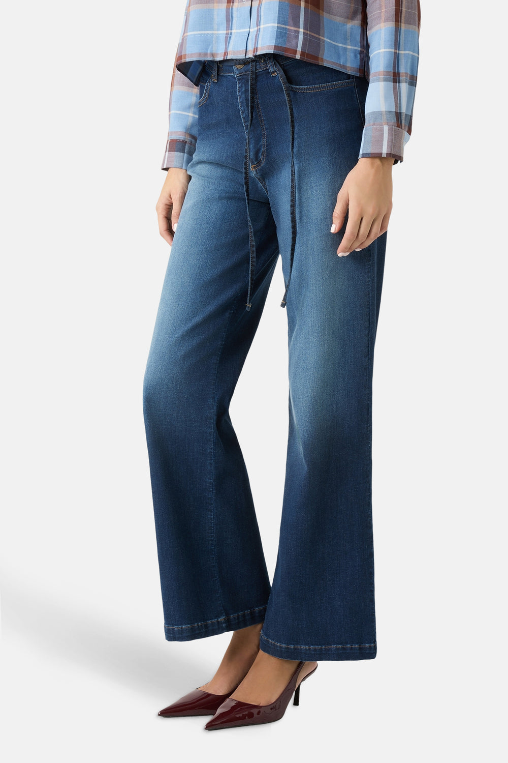 MARLENE - dark blue denim