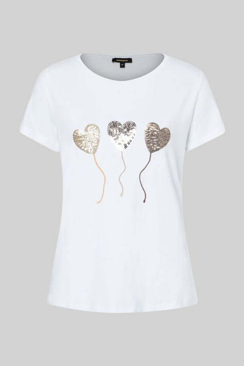 T-shirt (korte mouwen) Wit - More & More
