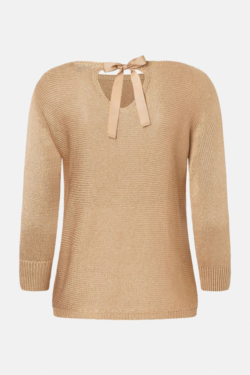 Pull col rond Beige - More & More