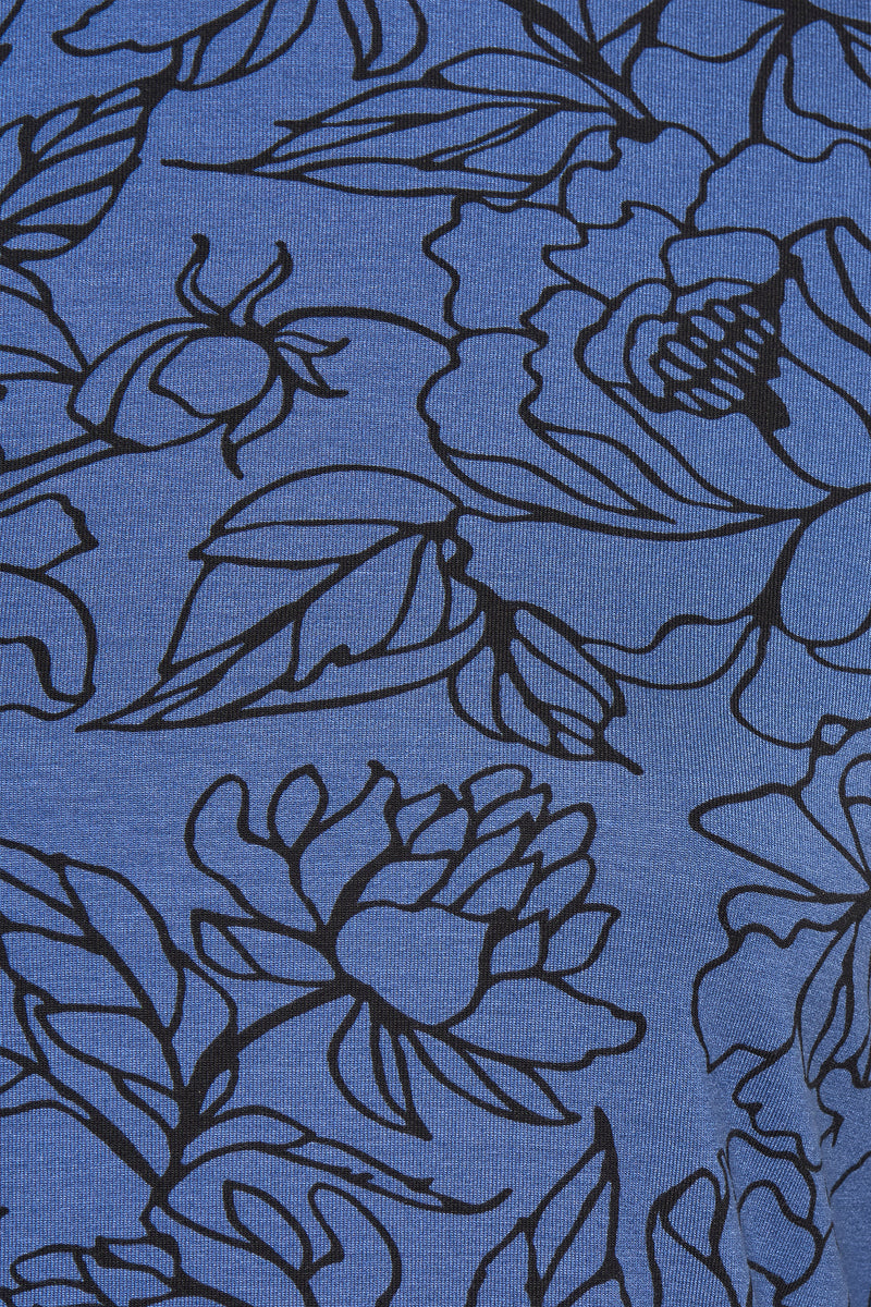 T-shirt met lange mouwen - blauw