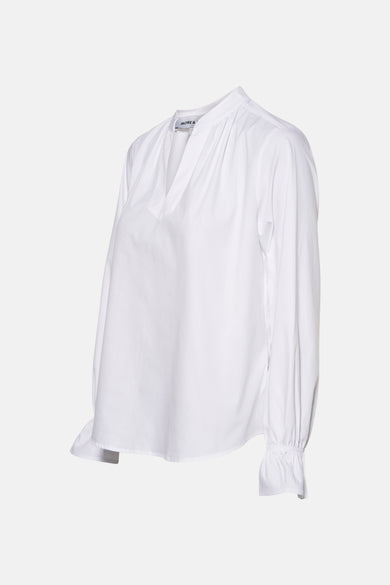 Chemise à manches longues - blanc