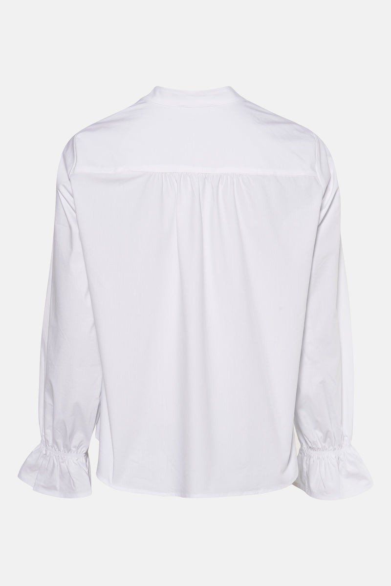 Hemd met lange mouwen - wit