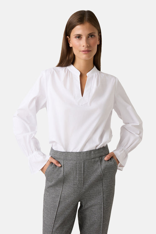 Hemd met lange mouwen - wit