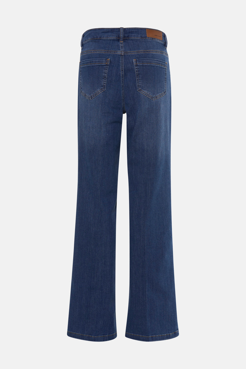Jeans straight mid blue denim - MORE & MORE