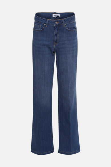 Jeans straight mid blue denim - MORE & MORE