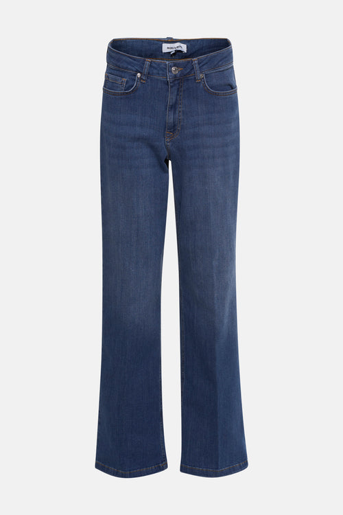 Jeans straight mid blue denim - MORE & MORE