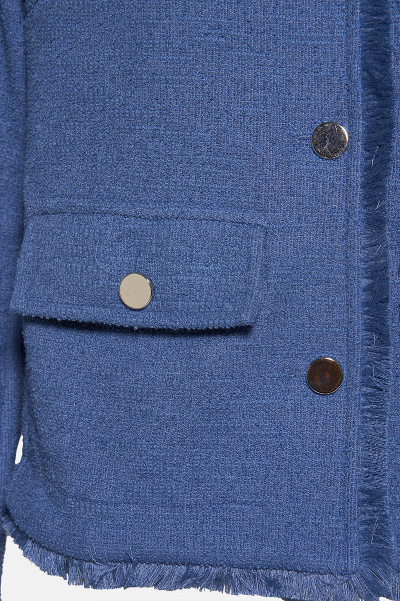 Gilet blauw - MORE & MORE