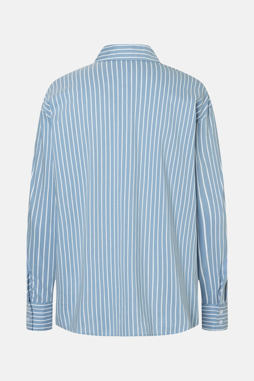 Hemd met lange mouwen - blauw