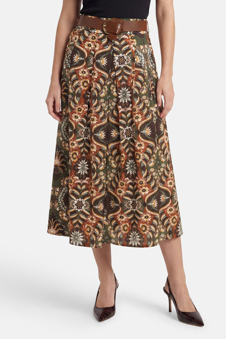 Dames tops rok casual multicolor - Terra di Siena