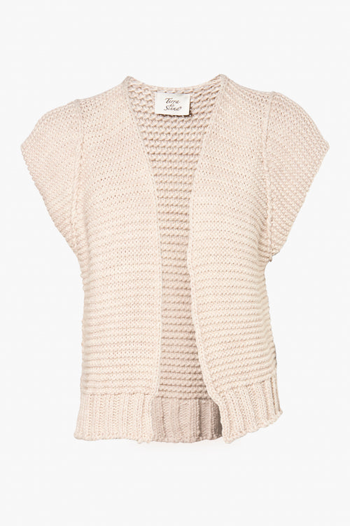 Gilet Beige - Terra di Siena