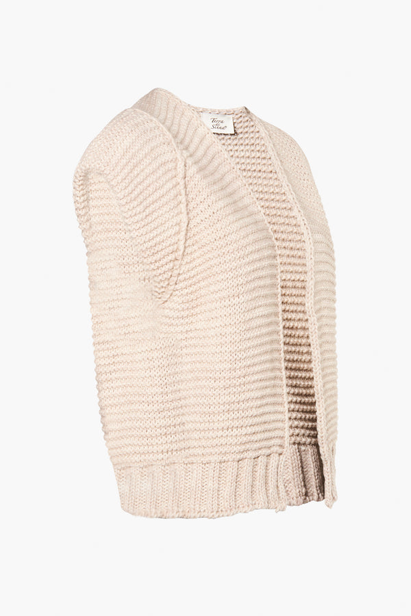 Gilet Beige - Terra di Siena