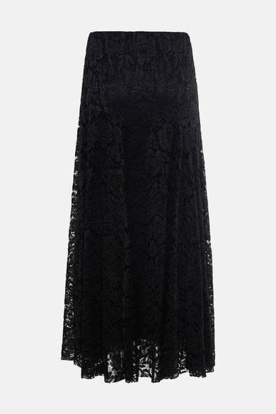 Rok (lang) zwart - Terra di Siena