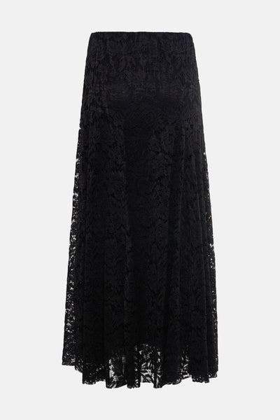 Rok (lang) zwart - Terra di Siena