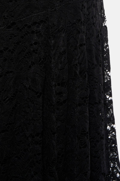 Rok (lang) zwart - Terra di Siena