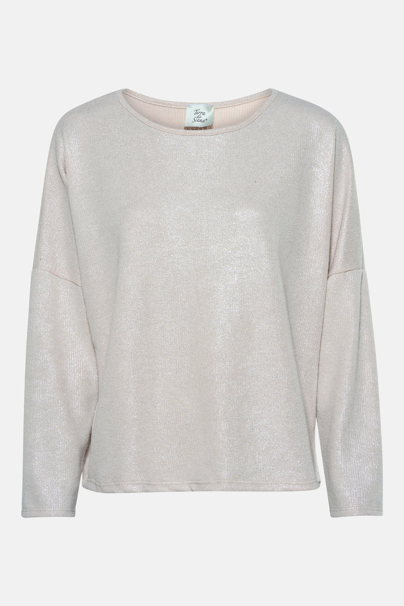 Top (lange mouwen) beige - Terra di Siena
