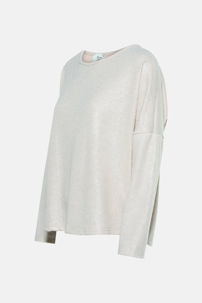 Top (lange mouwen) beige - Terra di Siena