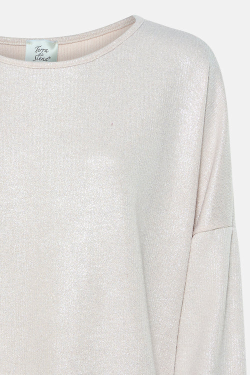 Top (lange mouwen) beige - Terra di Siena