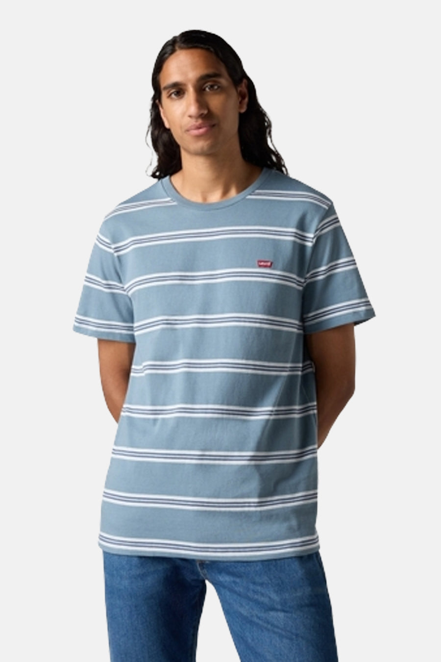 T-shirt met korte mouwen - blauw