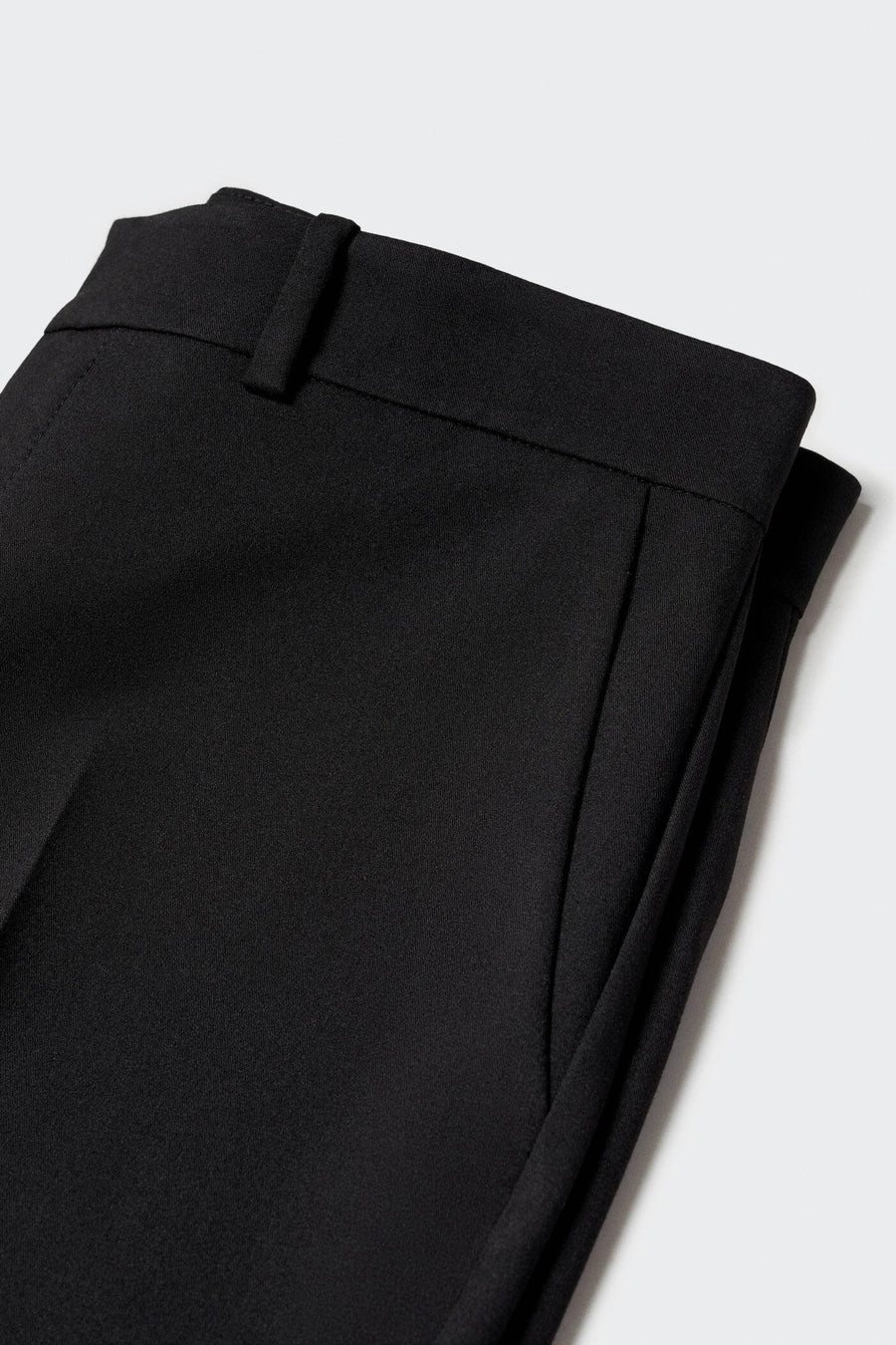 Pantalon color&eacute; - noir